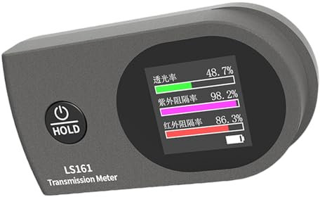 Advanced Solar Film Analyzers Measuring Visible Light Infrare Ultraviolets Transmittance Tint Meter for Window Tinting