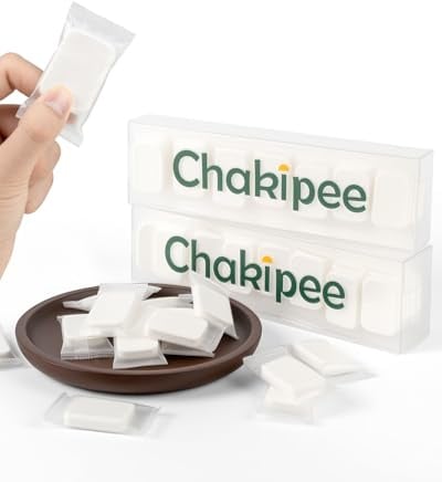 Chakipee Komprimierte Handtücher, Extra Dicke Einmal-Waschlappen aus 100% Pflanzenfaser, Reise Handtuch Tabletten Biologisch Abbaubar, Magische Handtücher für Camping, Wandern & Outdoor 42 STK