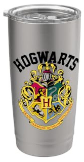 Harry Potter Hogwarts Crest Stainless Steel Insulated Tumbler