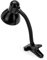 Velamp TL1203-N Lampe Pince, Culot pour Ampoule E27, Compatible LED, Bras Flexible, avec câble et Interrupteur. en métal. pour Chambre d'enfant, Bureau, Table de Nuit, Chevet, 6 W, Noir