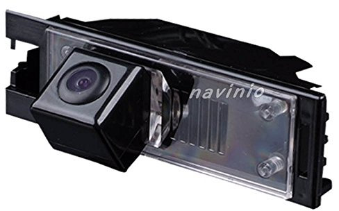 Navinio Rückfahrkamera wasserdicht Nachtsicht Rückansicht Kamera Einparkhilfe Rückfahrsystem, Schwarz für Hyundai IX35 Tucson MK2 2009~2016
