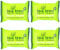 4 Packs of Australian Tea Tree & Peppermint Daily Cleansing Wipes | 100 Facial Wipes for Oil/Makeup Removal and Clean & Healthy Skin