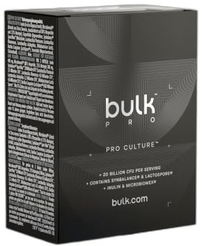 Bulk Pro Culture Kapseln, Packung mit 60 Stück