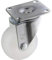 TOOLCRAFT TO-5137872 Lenkrolle mit Anschraubplatte 50 mm Polyamid