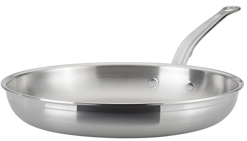 Hestan ProBond - Professional Clad Stainless Steel Frying Pan, 12.5-Inch, Induction Compatible