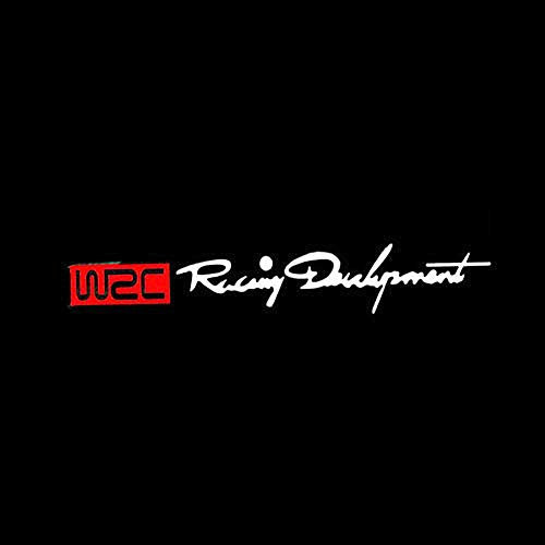 huihuijia 4 Packungen WRC Handgelenk Autoaufkleber WRC Rallye TüR Handgelenk Modifizierte Auto Aufkleber Personifizieren Autoaufkleber red White