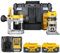 DeWalt DCW604NT 18V Brushless Router Trimmer with 2 x 5.0Ah Batteries & Charger in T-Stak Case
