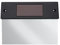 Grundig Hausnummernschild mit LED Beleuchtung - Solarbetrieben - Wandmontage - Inkl. Schrauben - Schwarz/Transparent