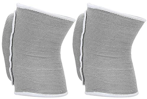 Rodilleras, Rodillera Elástica Baloncesto Algodón para Deportes(gris)