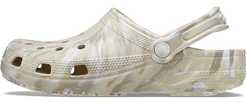 Crocs Classic Marbled Clog Bone/Multi Size 8 UK Men/ 9 UK Women