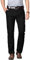 Misfuso Pantalon Homme Anti-Rides 100% Coton Taille Normale Tube Droite Décontracté avec Poches Noir 46