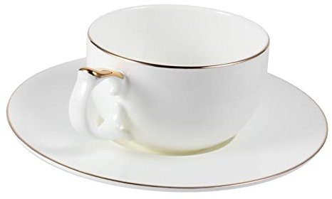 UPKOCH 1 Juego Taza De Café Tazas De Expreso Taza De Capuchino Taza De Te De La Tarde Sublimación Porcelana Copa De Bebida Taza De Latte Tazas De Té Suite Familiar Cerámica