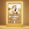 Greatminer Placa Spotify Personalizada - Regalos Originales para Parejas Novia Novio San Valentín, Regalos Personalizados Hombre Mujer, Marco de Fotos Personalizado