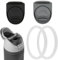 Lot de 2 bouchons de rechange compatibles avec Owala FreeSip 680,4 g, 947,2 g, pièce d'étanchéité pour couvercle de bouteille d'eau Owala 19/24/32/1284 g, 2 joints d'étanchéité en caoutchouc de