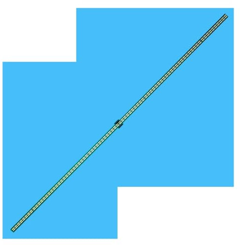 CYUIOTER LED-TV-Hintergrundbeleuchtungsstreifen 84 Lampen for 65 Zoll V15 SNL UD REV0.1 6916L2191A 6916L2192A GA0361TPZZ UN65C8000XF 65UF8590-CB