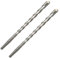 Pack Of 2 x 200mm Long TCT Tipped Centre Drill Bits For Use With Diamond Core Drill Bits. K Taper Shank. For Use In Concrete Masonry Brick Block Stone Granite. Tungsten Carbide Tip