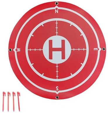 Drone Landing Pad,Drohnen Landeplatz,Universal Waterproof Tragbare Faltbare Landing Pads,Universal schnell faltbar Landeplattform,60CM / 23.6'' Tragbare Faltbare Landing Pads,Drohnen Zubehör