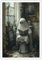 horakey Retro-Geister-Poster, Bauernhaus, Halloween, Wandkunst, Geist, der auf der Toilette sitzt, ein Buch liest, dunkle Akademie, Bilder, Drucke, Gemälde für Zuhause, Schlafzimmer, Wohnheim,