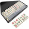 Alasum 1 Satz Interessantes Mahjong-kit Mini-Spielzeug Chinesische Mahjong-fliese Miniatur-Mahjong-kit Mahjong-Spiel Mini-Mahjong-kit Mahjong-Tisch Mahjong Karten 2022 Acryl-
