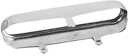 Vernickelte Gb253 Abdeckung Humbucker Hohle für E-gitarre | Metall, Silber, Einfache Klassische Form, Schützt Tonabnehmer und Passt zu Tl E-gitarre