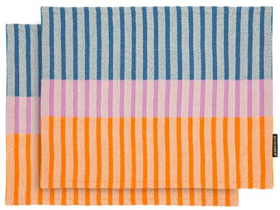 REMEMBER Tischset Romy - 2er-Set - 100 % Baumwolle, waschbar bis 30 °C