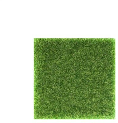 Faux Tapis D' - Tapon De Gazon Synthétique Épais En Vert | Artificielle Polyvalente Pour L'entrée À Domicile, Le Gratte-, La Zone D'animaux, Le Balcon Ou L'utilisation Décorative Ext