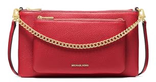 Michael Kors MD PCKT CONV XBODY CRIMSON