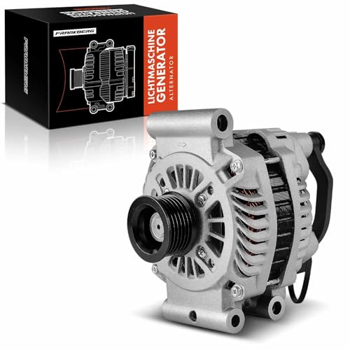 Frankberg Lichtmaschine Generator Kompatibel mit M.i.n.i R56 1.4L-1.6L 207 WA WC 1.4L-1.6L 5008 0E 0U 1.6L Replace# A003TG5291,A003TG5291ZEA