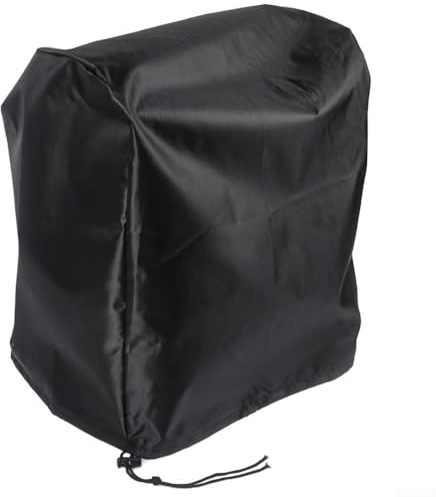 Schwarze Mikroskop-Staubschutzhülle 210D Oxford-Gewebe, wasserdicht, staubdicht, Schutzhülle mit verstellbarem Kordelzug, passend für die meisten Mikroskope in voller Größe 35 x 20 x 40 cm für Labor