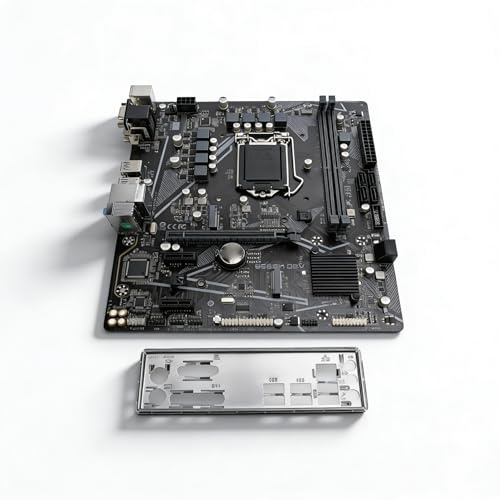 Sxhlseller LGA1200 Motherboard, B560 Chipsatz Micro ATX mit 6+2 Phasen Digitalstrom, M.2 PCIe 4.0 SSD Steckplätze, für Core I9 I7 I5 I3 Celeron Pentium Prozessoren der 11. 10. Generation