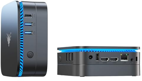 Générique Mini PC N5105 16 GB DDR4/512 GB M.2 SSD Mini computer desktop, Torre PC 4K @60HZ HD Dual Display,2.4/5G WiFi,RJ45 Gigabit Ethernet,BT4.2,VESA per ufficio