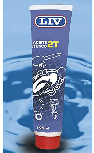 ACEITE MOTOR LIV 2 TIEMPOS LUBRICANTE TUBO 125ML 179 125 ML