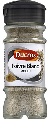 DUCROS - Poivre blanc moulu Ducros - 36 g