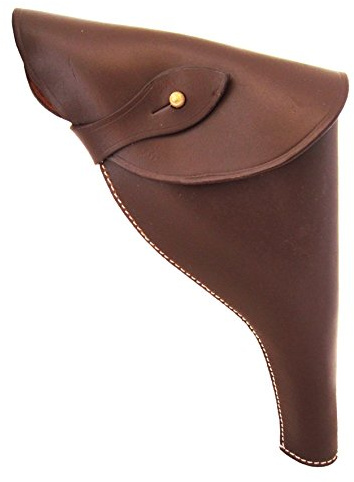 Epic Militaria Reproduktion WW2 Britisch Webley Holster - Dunkelbraunes Leder
