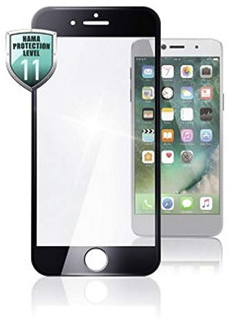 Hama 3D Full Screen 183418 Displayschutzglas Passend Fuer (Handy): Apple iPhone 6 Plus, Apple iPhone Schwarz