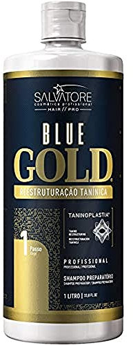 SALVATORE Shampoo Anti-Residuos Blue Gold, 1000 ml