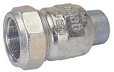 GEBO TG-Klemmverbinder, DN 32 - AG 1 1/4 Zoll x Ø 42,4 mm - für Stahlrohr