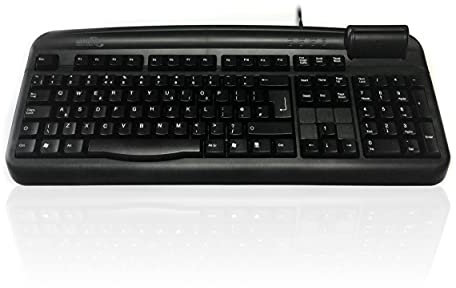 Accuratus K107C - USB Professional Full Size Landing Contact Smart Card Keyboard