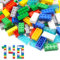 HIUME 140 Blocs de Construction 4x2, Briques Classiques Compatibles avec Les Blocs de Construction Major Brand (Coloré)