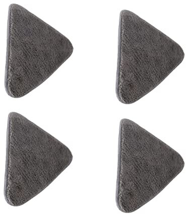 FUFRE Mopa telescópica triángulo giratorio 360 grados Triángulo de limpieza Triángulo ajustable con función automática de exprimición de agua (microfibra)