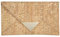 JNB Flache Clutch mit Korkumschlag, Gold42