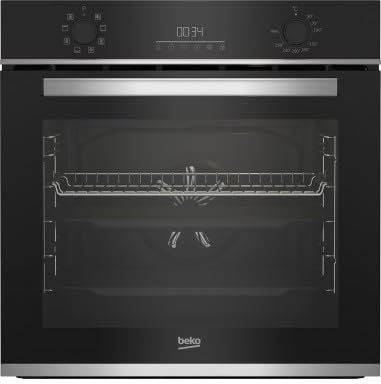 Beko BBIM13300X - Forno elettrico, 72 Litri, classe A, nero, ventilato
