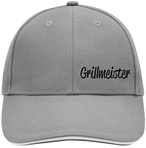 Huuraa Cappy Mütze Grillmeister BBQ Geschenk | Baseballkappe Basecap Kappe Geschenkidee Unisex Baseball Cap