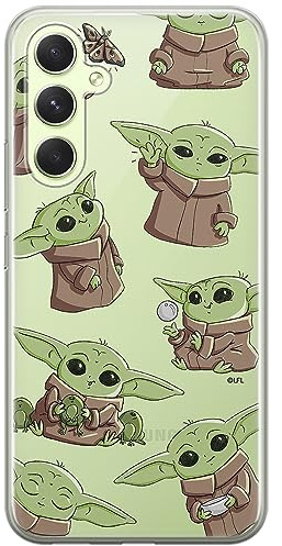 ERT GROUP Handyhülle für Samsung A54 5G Original und offiziell Lizenziertes Star Wars Muster Baby Yoda 029 optimal an die Form des Handy angepasst, teilweise transparent