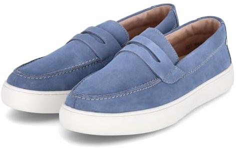 Rieker Evolution Herren Slipper in blau