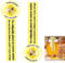 Tamper Proof Pure Honey Stickers 1 x 3.5 Inches Tamper Evident Seals Labels for Honey Jars Bottle Lid 500Pcs