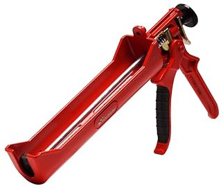 Pistola professionale per applicare siliconi e sigillanti, struttura in metallo e meccanica in acciaio Supporta pressioni fino a 328kg