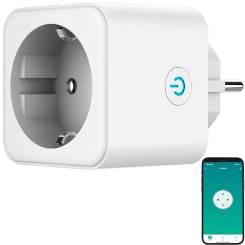 Luminea Home Control Smart Steckdose: WLAN-Steckdose, Matter-zertifiziert, Energiekostenmesser, App, 16 A (intelligente, Wechselstromzähler, Bedienungsanleitung)