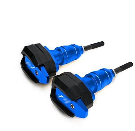 Sturzpads Motorrad Für Y-amaha FZ1 FZ 1 Frame Slider Moto Motorschutz Fallschutz Verkleidung Crash Pad Guard(Blue)