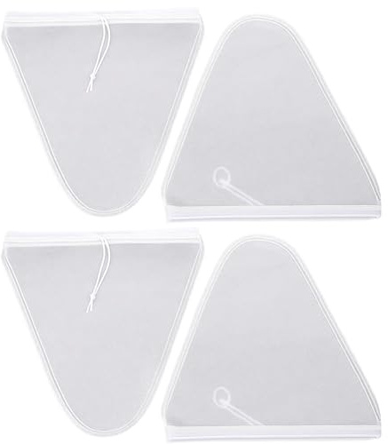 4 Pcs Reusable Cheesecloth Bags, 30 * 30cm Reusable Straining Bag, Nut Milk Bag, Muslin Cloths for Cooking, Yogurt, Nut Milk, Fruit Juice, Food Straining
